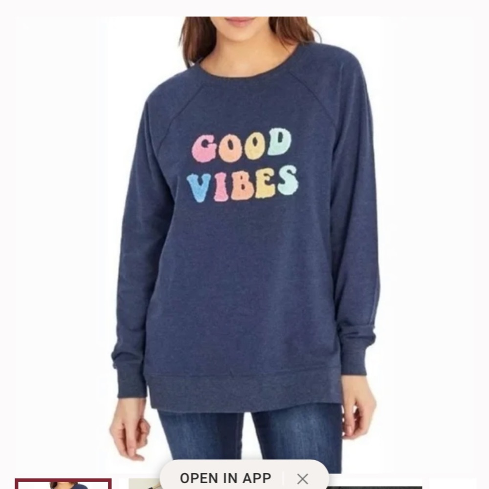 Wildfox good vibes sweatshirt size xx large